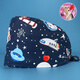 Nurse hat, female operating room hat, men pure cotton printed chemotherapy, Baotou hat, oral surgeon work hat, chef hat, MJ12118 adjustable-banded style