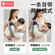 Xin'andai Simple Multi-Function Baby Carrier Crossbody Newborn Portable Carrier Comfortable New Waist Stool to Hold Baby Artifact Carrier Children's Carrier (Blue Model)