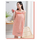 KING SHORE pure cotton bath towel can be worn and wrapped for women's bath towel absorb water and cannot shed hair quickly dry bath skirt wrapping towel TS689 cat orange bath skirt + shower cap 130x80cm