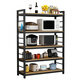 
Shelves, kitchen supplies, seasonings, microwave oven, dish, shelves, multi-layer floor-standing pots and utensils, storage rack, cabinets, storage cabinets, 4th floor 12035
