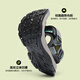 Senma (Senma) Fashionable and trendy thick-soled beach shoes Velcro sandals Outdoor casual men 514216802 Gray 42 sizes