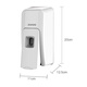 Ruiwo (SVAVO) VX688 Manual blanco Dispensador de jabón 600ml Ranguero desinfectante para la mano de la mano desinfectante de mano montada en la pared