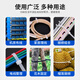 LTS力泰 自锁式尼龙扎带 电脑主机装机户外园艺线缆 理线束线捆扎绑带 大号黑白色按公斤批发1KG 5*300白色1公斤（宽3.6）大约829条