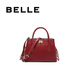 Bolle Gift Bag Bag Women's Bag 25 Spring New Simple y High Galent Texture Lander Crossbody Handbag x9214ax5 Red F