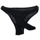 Private Shang Men's Sexy Underwear, Elastic Mesh Underwear, Transparent Belt Cover, T-Pants, T-string Underwear, Black, One Size Fits All, 170Jin. Jin is equal to 0.5kg.