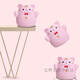 Piggy Bank, Tiger, Tiger, Cartoon, Antiball, Super Large Spiggy Bank, Geburtstagsgeschenk für Kinder, Jungen und Mädchen, goldener Tiger, kleine Trompete (kann ein- und aus sein)