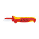 KenyPark Knipex Alemán aislamiento de electricista Importado Aislamiento Fast Manual Cable de cable Caballero Cuchillo 9854 (aislamiento)