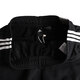 Adidas Herrenhosen, Frühlings- und Herbst -Fitnesstraining -Hosen, atmungsaktive Casualhosen, Hosen, schlanke Hosen, DT9901/Schwarz/Seite, die drei Streifen kontrastieren