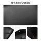 Sac de carte d'épouvantail sac d'identité masculin avec une couche de vache en carter à vaches de vache petit portefeuille multi-composantes de grande capacité de carte bancaire de cartes de banque petit sac de rangement noir