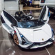 Xingchenhao [Lamborghini authorized] Children's electric car four-wheel toys can be seated for people, children, babies, babies, remote control, green four-wheel drive + remote control + swing + leather seat + soft wheel