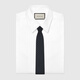 GUCCI Gucci GG silk jacquard tie gift dark blue and green one size