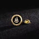 Mr. Ouyang has smooth sailing, men's brooch, suit collar corsage, business lapel pin, navy style badge brooch, brooch, gold A29-101