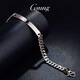 GsunG platinum men's bracelet PT950 men's Cuban chain atmosphere middle belt brand riding whip platinum bracelet for women please contact customer service to confirm the gold weight price