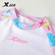 XTEP (XTEP) Kinder Badeanzug Girls Split Badeanzug Big, Medium und Small Girls Badeanzug Frauen Rosa Größe 14