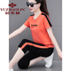Yu Zhaolin's mother is wearing cotton sportswear suit for women in summer 2024 new middle-aged summer casual short-sleeved cropped pants two gray cropped pants [687 models] XL (recommended 110-125 Jin [Jin equals 0.5 kg])