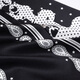 
Hangzhou Silk Road Silk Scarf Men's Streaming Scarf Double-sided Casual Business Scarf Dad Boy Gift Fenghua Black and White