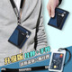 Kingtrip Canvas Wallet Men's Short Japanese Student Men's Wallet Zipper Folding Wallet Large Capacity Three-fold Trendy Student Black