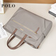 POLO computer bag women's briefcase 14/15.6 inch portable laptop bag business tote bag birthday gift