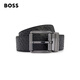 Boss Herren-Alphabet-Muster von Herren und doppelte Farbleder-Doppel-Seite 002 117 cm