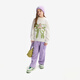 Maqidun (MQD) Girls 'Sweater 2024 Herbst und Winter Neuer Halbschildkrötenpullover mittel- und großer Kinderpullover Bogen