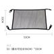 Zoci Mesh Bag Fixing Belt -Gepäckzubehör Trolley School Bag Accessoires Grundschüler Männer und Frauen Trolley Rack Gepäck Zubehör Schwarz Mesh Fixiergürtel