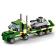 United Creative Building Block Assembly Toy Boy Space Rocket Military Tank Toy Boy Birthday Gift June 1 Children's Day Tank Car