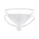 Men's Sexy Underwear Men's Thong Low Waist Back Empty Double Butt Mesh Breathable Sexy Sexy Underwear White M