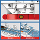 Senbao building blocks children's military building blocks toys Shandong ship plug model Hainan ship assembled aircraft carrier warship boys and girls 8-14 years old 203319 Yuanwang 5 measuring ship 724 particles