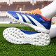 Adidas (adidas) PREDATOR LEAGUE TF Falcon series artificial grass broken spike football shoes ID0910 blue
