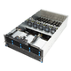 愙墨双路AMD EPYC 9754/9654 深度学习GPU服务器8路A800/4090人工智能有限元分析4U主机 双路9554 128核心256线程 Tesla A100 40G定制显卡*4张