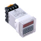 Bellmei DH48S-2ZH digital display time relay two sets of delay 220V24V380V 99H99 customized AC 380V with base shipped within 7 days