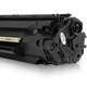 Deli DLH-436A Cartucho de impresora negra adecuada para HP P1505/P1505N/M1120/M1120N/M1522 436A One-Piece