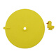 Hasdick Silicone Sealed Floor Drain Cover Sewer Bathroom Deodorant Artifact Green Dinosaur + Yellow Duck HKT-522