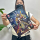 DIY Ручные строительные строительные блоки, китайский стиль Black Wukong Mecha Build Block Model модель Организация Организация Организация Студенческая Организация 1098 MECHA DRAGAN GOD Строительный блок 380+ПК
