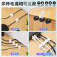 Naijijia German Brand Wire Manager Rotating Magnetic Aspiration Desktop Data Data Câble Stockage et tri Mobile Téléphone Câble Cable Correction de fixation Packages 6 Packages 6 Packages