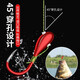 Seven-star floating line set, sky-hook tied line set, high-sensitivity seven-star floating luminous fishing gear supplies and accessories, convenient line set Yuyongji 5.4m seven-star floating hook and line set [fluorescent type 3 rolls] No. 1.5