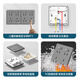 International Electrician (FDD) Type 86 switch socket, two-position ten-hole socket, 2-open 10-hole wall power supply large panel, two-position ten-hole socket, white