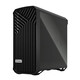 Fractal DesignTorrent standard FD chassis mid-tower black side transparent EATX comes with 2*18/3*14 fans RGB supports 420 water-cooled graphics card 423 black computer desktop host Torrent black glass version (light color)