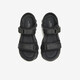 
TATA casual thick sole sandals women's shoes soft sole beach sandals summer WL701BL4 black 38