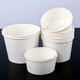 Disposable paper bowl thickened commercial wedding home snack stinky tofu takeaway lunch box round lunch box No. 6 panda paper bowl 320ml (300 pieces)
