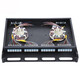 HAIAINE FCSCST12-PORT 24 Port Fiber Board Frame de distribution monocype 1U Type de rack 1U Type de rack 12-core 24 Corde optique Boîte de câblage de fusion Boîte de jonction épaissie de la bride de fibre de fibre de queue Fust