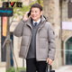 Yalu dad down jacket men's short 2025 winter new thickened and warm business winter jacket for middle-aged and elderly people