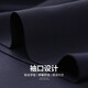 杉杉（FIRS）凉感高弹短袖T恤男2025夏季新款舒适商务感无痕POLO通勤衫701 藏青 M (170)