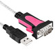 力特（Z-TEK）USB2.0转rs232c串口线db9针ztek转接线公头工业级com转换器连接调试线原装FTDI芯片支持win11 ZE698【FTDI进口芯片】5米