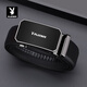 Playboy Belt Men's Cowhide Automatic Buckle Belt Men's Young and Middle-aged Belt Practical as a Birthday Gift for Husband and Boyfriend