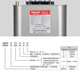 BSMJS self-healing low-voltage parallel capacitor 0.45 power compensation 0.4 compensation cabinet 450V capacitor 0.4-40-3-M