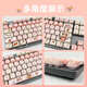 
Logitech [Autumn Puppy] K845 mechanical keyboard Gaming keyboard Office keyboard Full size Office home backlight e-sports chicken keyboard MOA height ball keycap K845-green axis-Autumn Puppy + G102 wired mouse white