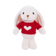 Gabali Plüsch Puppe Love Bunny Doll Spielzeugkissen begleitet Mädchen Geschenke Geburtstag Geschenke Geschenke für Mädchen W3524 Haus 25 cm