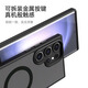 True Guard [Skin Sensory Magnetic Attraction] Applicable à Apple Samsung S24 Ultra Mobile Case S24 Ultra Protective Case Magsafe Magnetic Attraction Anti-Fall Skin Matte-Transparent Shell Friendly Friendly