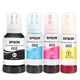 EPSON 002 IMPRIMANT INK ORIGINAL L4158 4168 4266 4268 4269 6279 6178 6198 002 Ensemble à quatre couleurs (1 noir 3 couleurs)